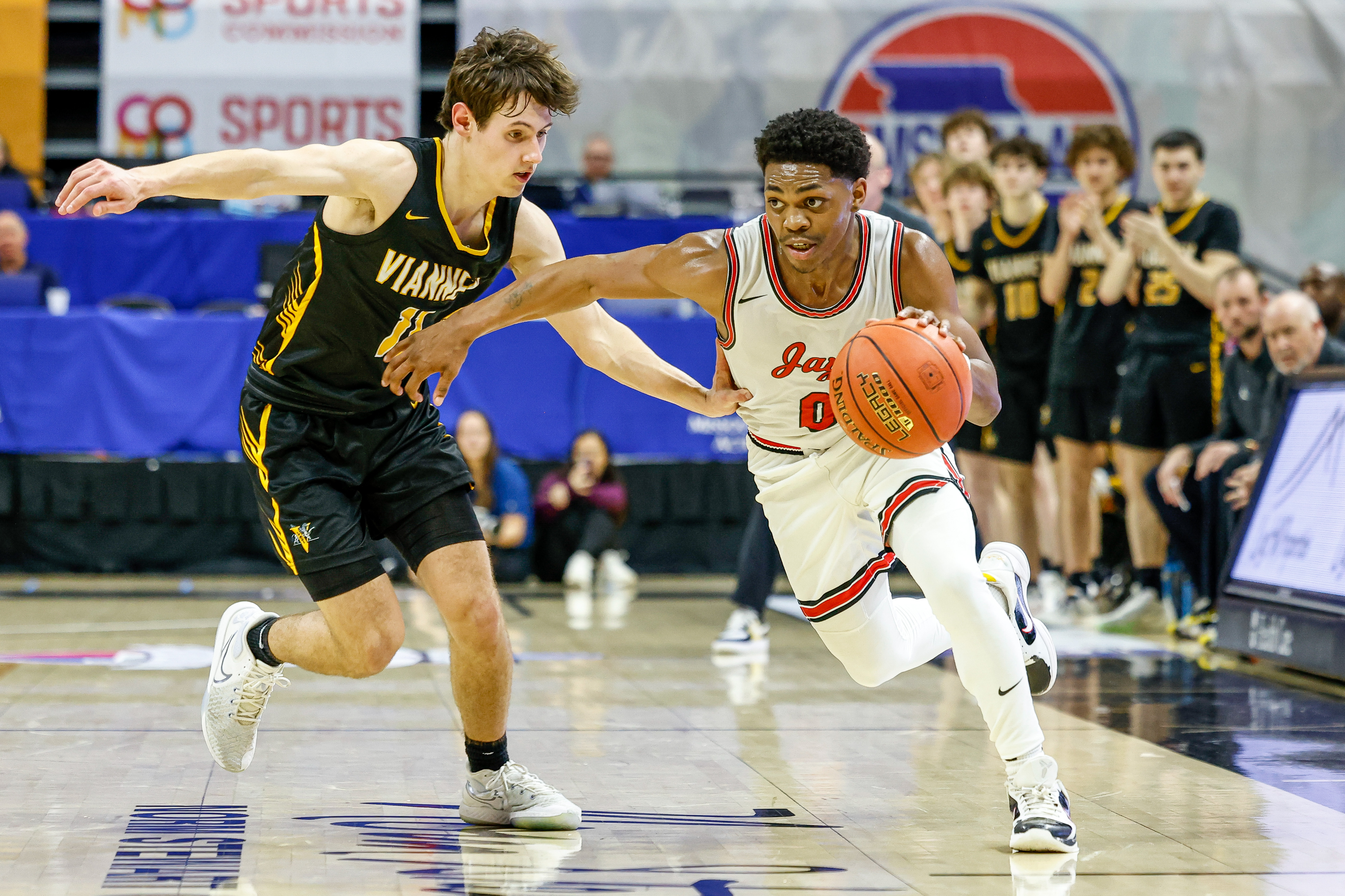Jefferson City Vianney Missouri boys basketball March 13 2024 Nate Latsch 27036